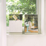 O-Check 2025 My Four Seasons A5 Monthly Desk Calendar