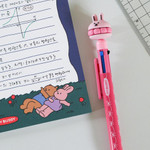 Usage example - Dailylike My Buddy Song I 4 Colored 0.5mm Ballpoint Pen