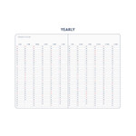 Yearly Plan - Be On D 2026 A Piece of Basic B6 Dated Weekly Diary Planner