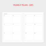 Yearly Plan - Indigo 2026 Gibon A5 Dated Monthly Planner Yearly Plan - Indigo 2026 Gibon A5 Dated Monthly Planner