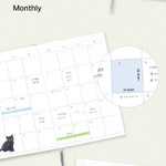 Monthly plan - Dash and Dot 2025 Work And Week Large Dated Weekly Planner