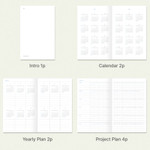 Planner page - Dash and Dot 2025 Work And Week Large Dated Weekly Planner