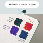 Be Seven Natural 92gsm - Iconic 2026 Solitude Dated Weekly Planner Diary Be Seven Natural 92gsm - Iconic 2026 Solitude Dated Weekly Planner Diary