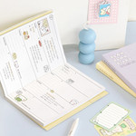 Cute illustration - Iconic 2026 Blah Blah B6 Dated Weekly Planner