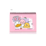 Pink - Kakao Friends 2025 Say Cheese Small Desk Calendar