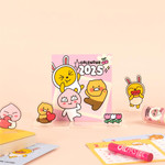 Kakao Friends 2025 Say Cheese Acrylic Desk Calendar