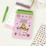 Kakao Friends Say Cheese Dateless Weekly Planner Notepad