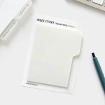 Usage example of Book Friends Tracing Paper Medium Index Sticky Notepad