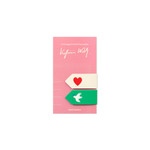 Virginia Woolf - Book Friends Literature Vivid Index Magnetic Bookmark Set