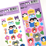 DALPAPER Life Four Cuts Paper Sticker