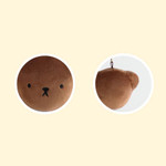 Miffy Boris Face O-Clip Keyring Miffy Boris Face O-Clip Keyring