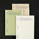 Clear PVC cover - Paperian Lists To Live By 3 Row B6 Undated Weekly Planner