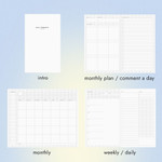 Planner Pages - Be On D Daily Sequence 1 Month Hourly Schedule Undated Daily Planner