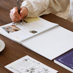 Wire binding - Indigo Classic B5 Wire bound Lined Notebook