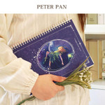 Peter Pan - Indigo Classic B5 Wire bound Lined Notebook