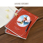Anne story - Indigo Classic B5 Wire bound Lined Notebook