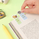 Usage example of Kakao Friends Choonsik Index Sticky Notepad