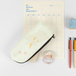 Ivory Cat - All New Frame Three Little Kittens Pencil Case