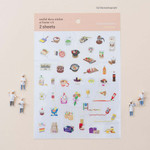 02 Homestaurant - Byfulldesign At Home Useful Deco Sticker Sheet Set Ver4