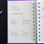 Strat & wish - Plepic Alarm A6 Undated Daily Study Planner
