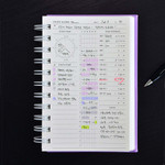 Daily plan - Plepic Alarm A6 Undated Daily Study Planner