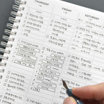 Weekly - Plepic Longterm A5 Undated Weekly Checklist