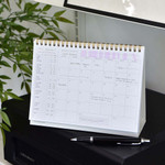 Standing Calendar - Plepic Bucket Book Reading Planner
