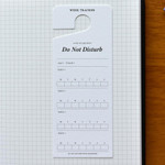 Week Tracker - Plepic Do Not Disturb Memo Bookmark Pack