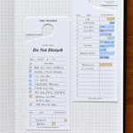 Time Tracker - Plepic Do Not Disturb Memo Bookmark Pack