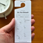 Week Time - Plepic Do Not Disturb Memo Bookmark Pack