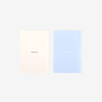 Back - Dailylike Bichon & Poodle Mini Blank Notebook Set