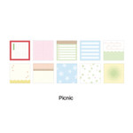 Picnic - Be On D Mix And Match Memo Paper Sticker Pack