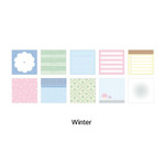 Winter - Be On D Mix And Match Memo Paper Sticker Pack