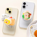 Usage example of Romane Brunch Brother Dessert Magsafe Phone Grip with Mirror & Spinner