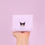 Compact Wallet - Sanrio Kuromi Trifold Wallet