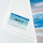 Usage example of Transparent sticker- Mingkit Clear Ocean Photo Sticker Pack