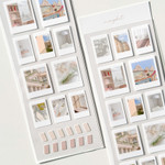 Removable stickers - Mingkit Beige Instant Photo Removable Sticker