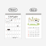 Calendar pages - Iconic 2026 Doodle Desk Calendar Calendar pages - Iconic 2026 Doodle Desk Calendar