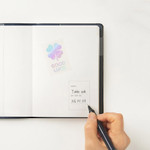 Comes with a Good Luck Sticker - Antenna Shop 2026 Table Talk A6 Dated Monthly Planner