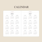Calendar - Indigo 2026 Official B5 Dated Monthly Planner Scheduler Calendar - Indigo 2026 Official B5 Dated Monthly Planner Scheduler