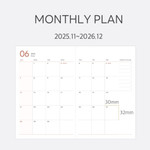 Monthly Plan - Indigo 2026 Prism Mellow Leather A5 Dated Weekly Planner