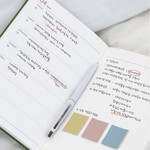 Weekly Plan - Indigo 2026 Prism Mellow Leather A5 Dated Weekly Planner