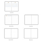 Planner Pages - Byfulldesign 2026 Notable Memory A5 Dated Monthly Planner