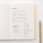 Lined Note - Byfulldesign 2026 Notable Memory A5 Dated Monthly Planner