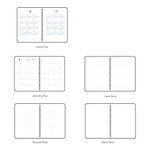 Planner Pages - Byfulldesign 2026 Notable Memory Twin-Wire Handy Dated Monthly Planner