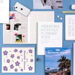 Big Size - Ardium 2026 Big Dated Monthly Planner