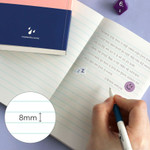 8mm Lined Spacing - Iconic Slow Handy Lined Notebook 8mm Lined Spacing - Iconic Slow Handy Lined Notebook