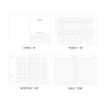 Diary Pages - Be On D 2026 Satin Book B6 Dated Daily Diary Diary Pages - Be On D 2026 Satin Book B6 Dated Daily Diary