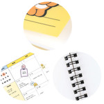 PP cover & Wire Binding - Kakao Friends PP Cover B5 Undated Monthly Planner
