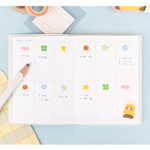 Yearly Plan - Kakao Friends Blue Choonsik Undated Weekly Planner